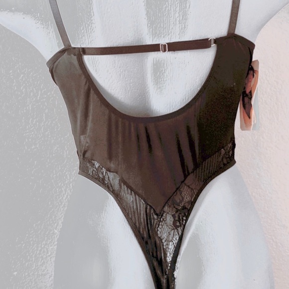 Black Lace Body Suit - Picture 3 of 3
